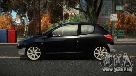 Peugeot 206 Zaserf pour GTA 4