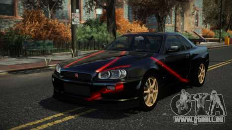 Nissan Skyline R34 Nazuxy S12 pour GTA 4