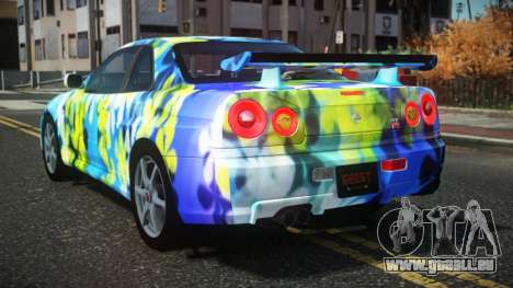 Nissan Skyline R34 Drujo S5 für GTA 4