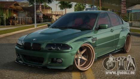 BMW M3 E46 WideBody pour GTA San Andreas