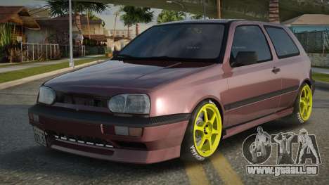 Volkswagen Golf MK3 Tuned für GTA San Andreas