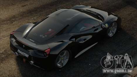 Ferrari 488 GTB Black pour GTA San Andreas