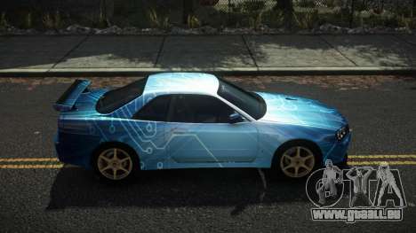 Nissan Skyline R34 Nazuxy S11 für GTA 4