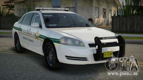 2012 Chevrolet Impala OCSO pour GTA San Andreas