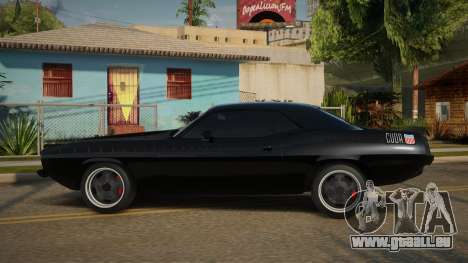 Plymouth Cuda J-Blax pour GTA San Andreas