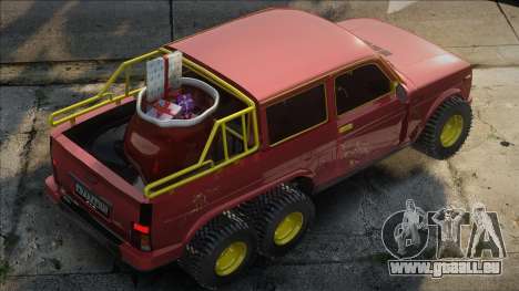 Lada Niva 6x6 New Year pour GTA San Andreas