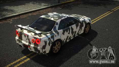 Nissan Skyline R34 Nazuxy S14 für GTA 4