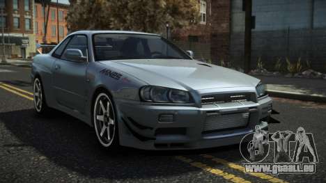 Nissan Skyline R34 Vazeke für GTA 4