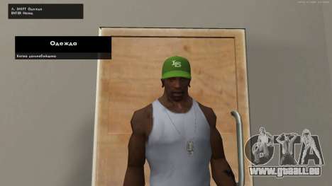 Sweeta Mütze für GTA San Andreas