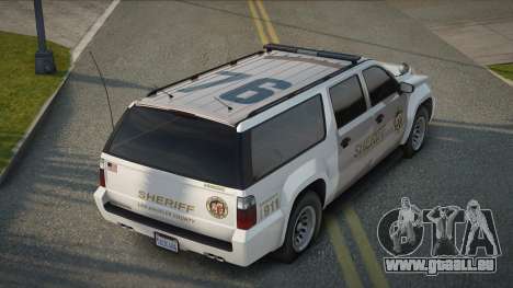 2007 Chevrolet Suburban Sheriff pour GTA San Andreas