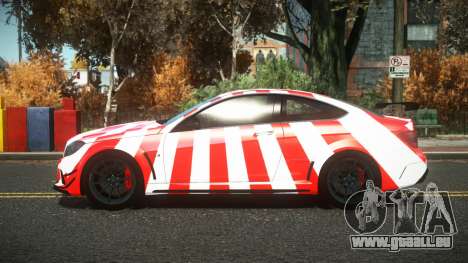 Mercedes-Benz C63 AMG Hugrax S6 pour GTA 4