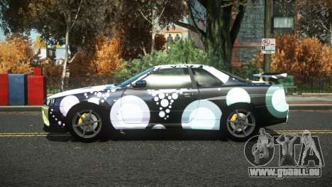 Nissan Skyline R34 Cusvar S7 pour GTA 4