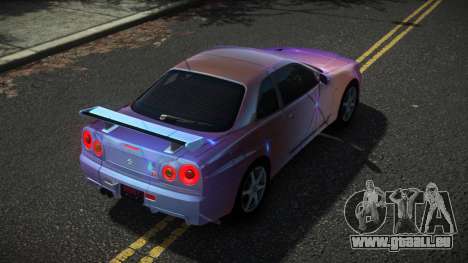 Nissan Skyline R34 Drujo S8 pour GTA 4