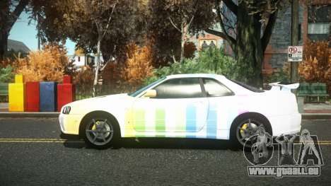 Nissan Skyline R34 Cusvar S4 pour GTA 4