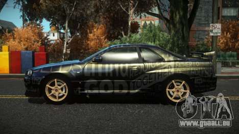 Nissan Skyline R34 Nazuxy S2 für GTA 4