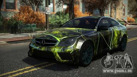 Mercedes-Benz C63 AMG Hugrax S12 pour GTA 4
