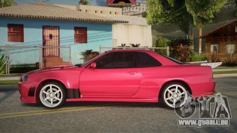 Nissan Skyline R34 WBR für GTA San Andreas