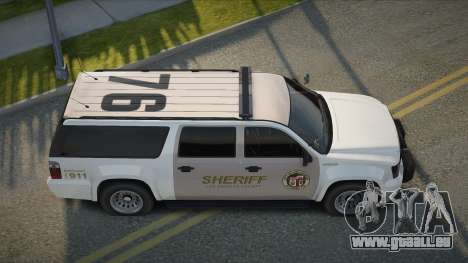 2007 Chevrolet Suburban Sheriff pour GTA San Andreas