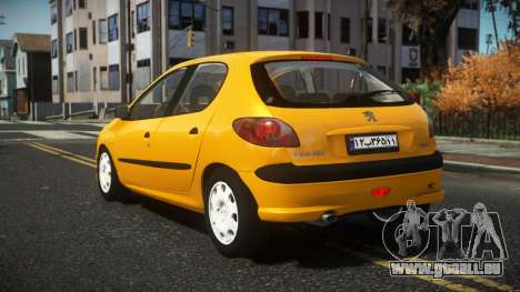 Peugeot 206 Kacofa für GTA 4