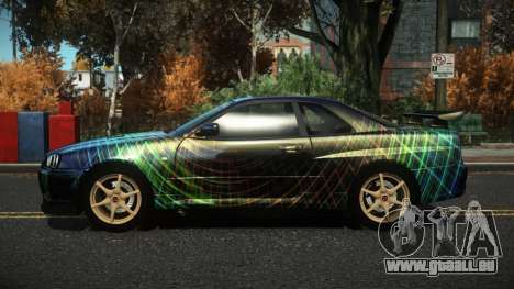 Nissan Skyline R34 Nazuxy S6 für GTA 4