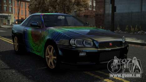 Nissan Skyline R34 Nazuxy S6 für GTA 4