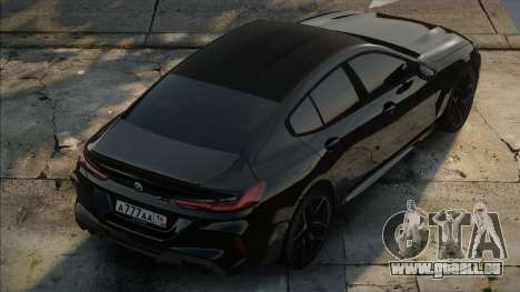 BMW M8 Competition Gran Coupe Black für GTA San Andreas