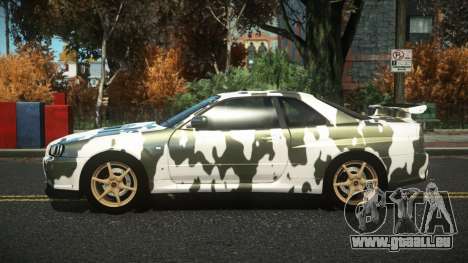 Nissan Skyline R34 Nazuxy S14 für GTA 4