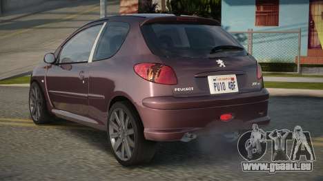 Peugeot 206 Tascoly für GTA San Andreas
