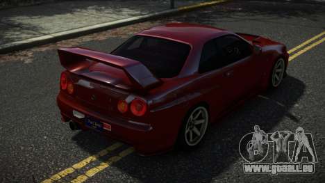 Nissan Skyline R34 Velbushe pour GTA 4