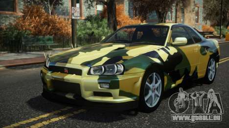 Nissan Skyline R34 Drujo S1 pour GTA 4