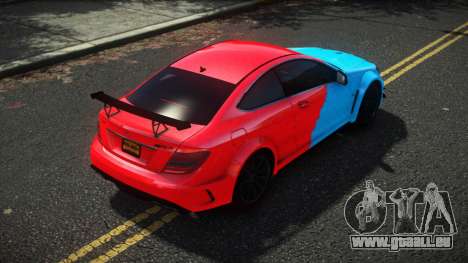 Mercedes-Benz C63 AMG Hugrax S3 pour GTA 4