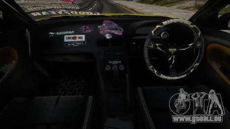 Nissan SX Yellow für GTA San Andreas