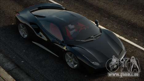 Ferrari 488 GTB Black pour GTA San Andreas