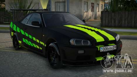 Nissan Skyline R34 GPJ für GTA San Andreas