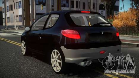 Peugeot 206 Zaserf pour GTA 4