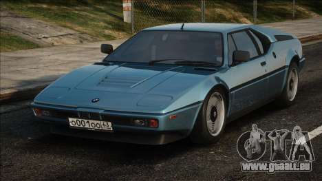 Bmw M1 Stock für GTA San Andreas