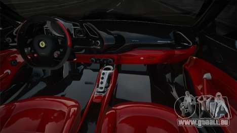 Ferrari 488 GTB Black pour GTA San Andreas