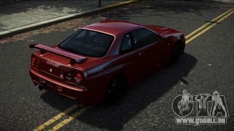 Nissan Skyline R34 Quwhit für GTA 4