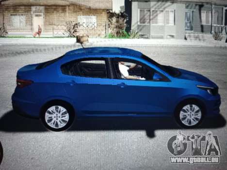 Fiat Cronos 2021 lowpoly pour GTA San Andreas