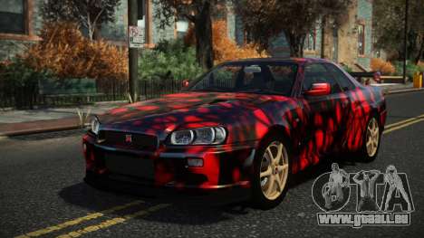 Nissan Skyline R34 Nazuxy S10 für GTA 4