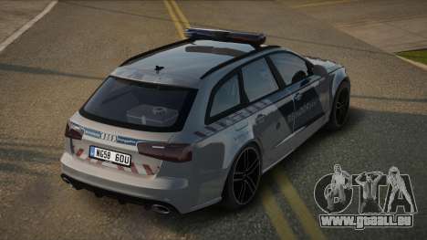 Audi RS6 PDSA für GTA San Andreas