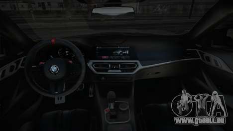 BMW M4 CSL Black pour GTA San Andreas