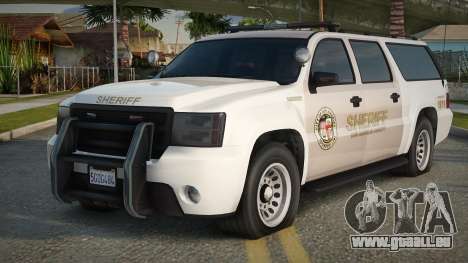2007 Chevrolet Suburban Sheriff pour GTA San Andreas