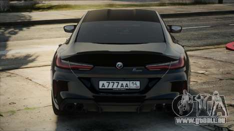 BMW M8 Competition Gran Coupe Black für GTA San Andreas