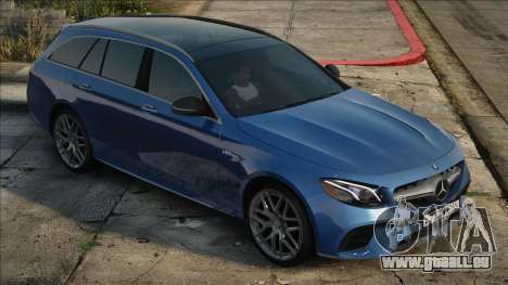 Mercedes-Benz E63s W213 Estate Blue pour GTA San Andreas