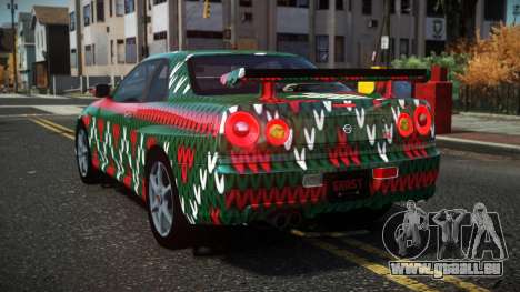 Nissan Skyline R34 Drujo S13 pour GTA 4
