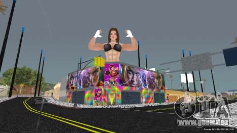 Nouvel extérieur de la salle de sport pour GTA San Andreas