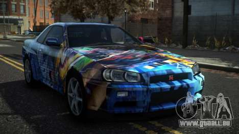 Nissan Skyline R34 Drujo S3 pour GTA 4