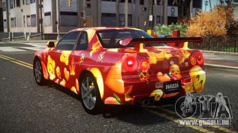 Nissan Skyline R34 Cusvar S3 pour GTA 4