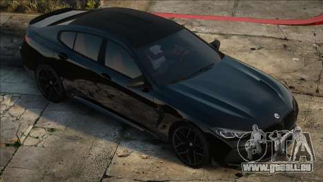 BMW M8 Competition Gran Coupe Black für GTA San Andreas